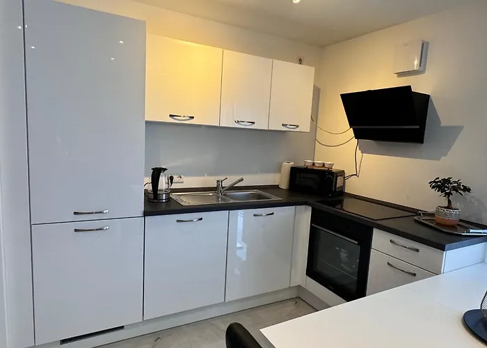 Relaxdays-apartments 1 Garten Und Pool-mitbenutzung, Wallbox, Kostenloser Parkplatz, Kontaktloser Checkin, Wifi Mit Smarttv Lejlighed Gütersloh